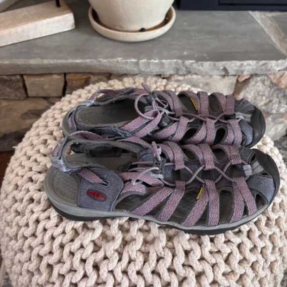 Keen Women's Whisper Sport Outdoor Closed Toe Sandal Stone Bossa Nova SZ 9 - Picture 9 of 14